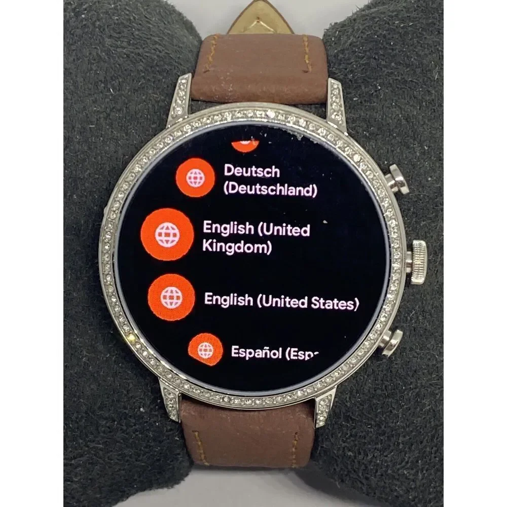 Fossil Gen 4 Authentic Digital Dial Smart Watch Custom Band FTW6013 AB532